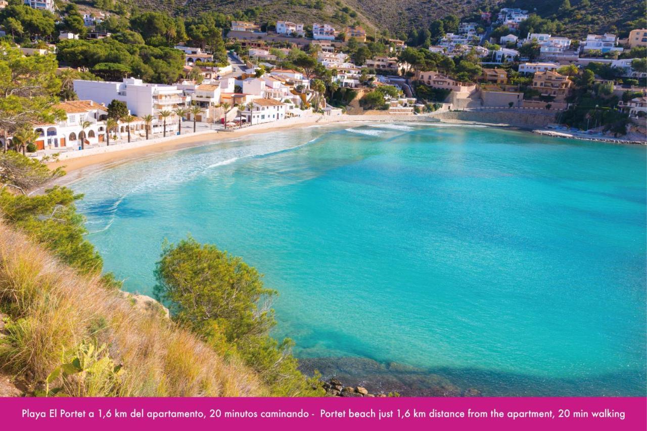 2 Bedrooms Apartment In Moraira Center With Community Pool Екстер'єр фото