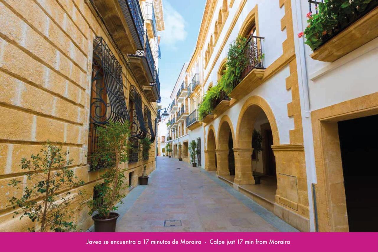 2 Bedrooms Apartment In Moraira Center With Community Pool Екстер'єр фото